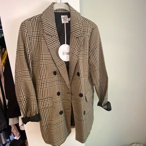 Princess Polly Checkered Blazer